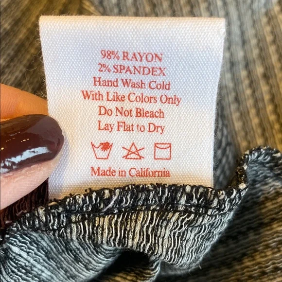 Lisa Says Gah Black and White Striped Maxi Dress Sz Small.  NWT.  Box20 - Picture 6 of 6